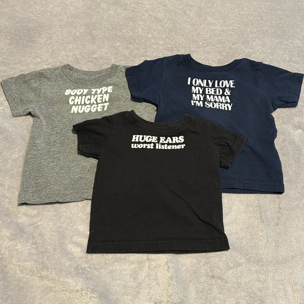 3 frenchie dog T-shirt